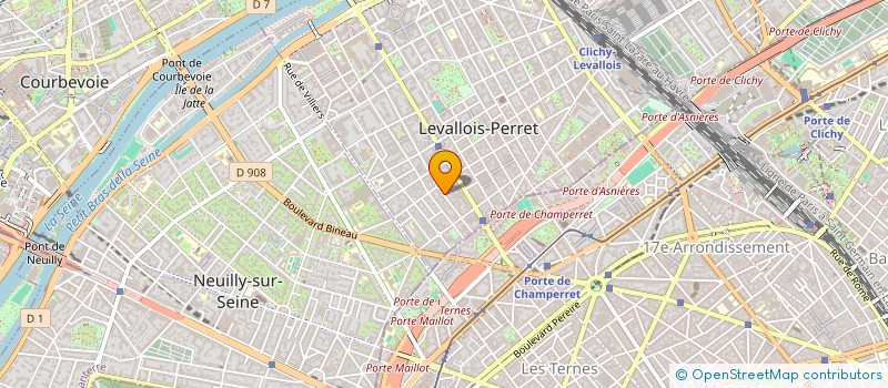 localisation de l'entreprise PLAT BUSINESS & MANAGEMENT CONSULTING à LEVALLOIS-PERRET