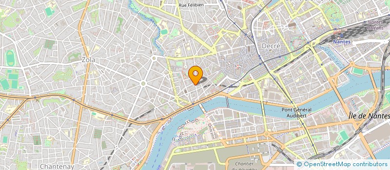 localisation de l'entreprise PLAT DU PIED  NANTES