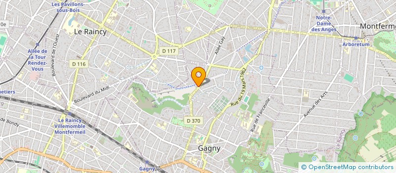 localisation de l'entreprise PLAT ISO à GAGNY