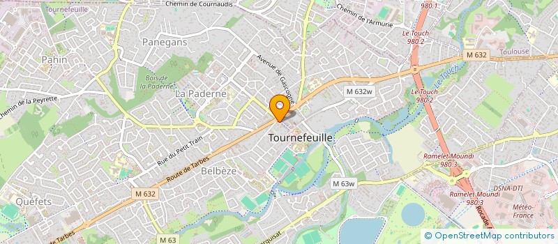 localisation de l'entreprise PLAT NET GUBELL  TOURNEFEUILLE