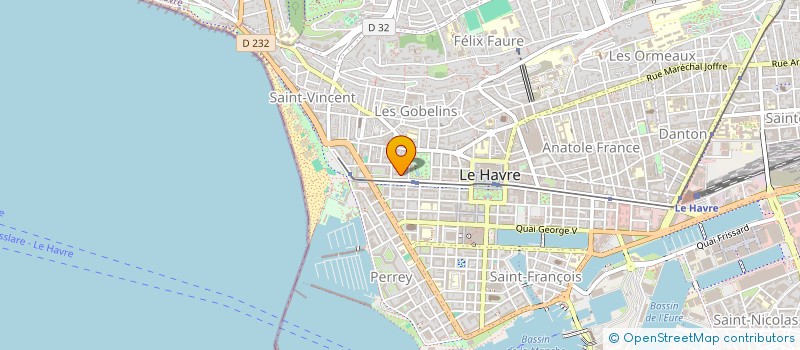 localisation de l'entreprise PLATCH à LE HAVRE