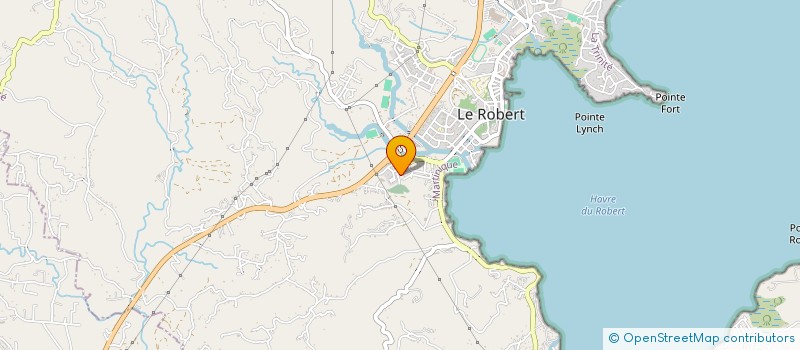 localisation de l'entreprise PLATE FORME D'ASSOCIATIONS 97 MARTINIQUE DE SECOURS SANS FRONTIERES à LE ROBERT