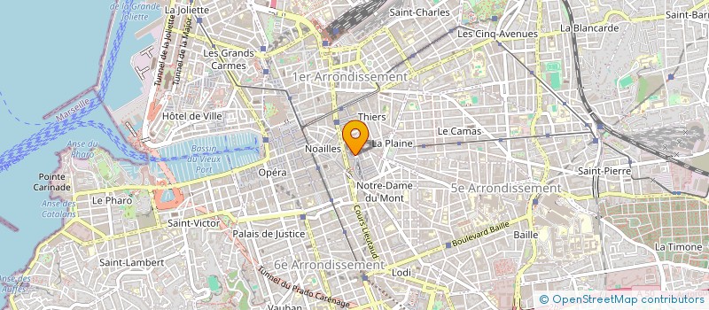 localisation de l'entreprise PLATE FORME RESSOURCES DEVELOP DURABLE à MARSEILLE