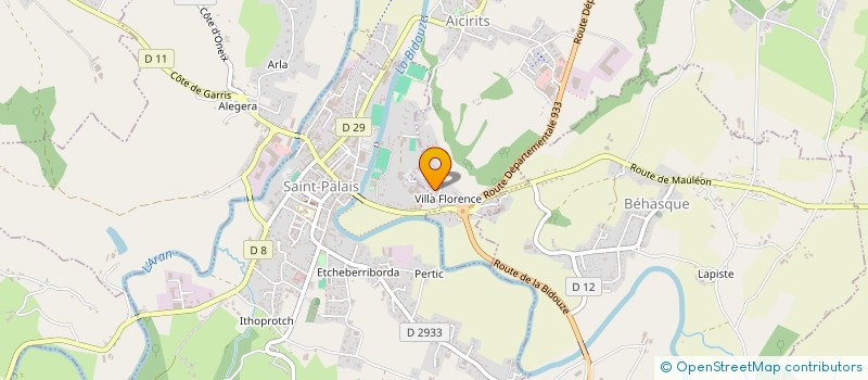 localisation de l'entreprise PLATE-FORME TECHNOLOGIQUE AMIKUZE AGROALIMENTAIRE  AICIRITS-CAMOU-SUHAST