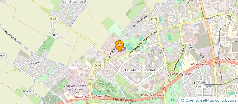 localisation de l'entreprise PLATEAU 10 à CAEN