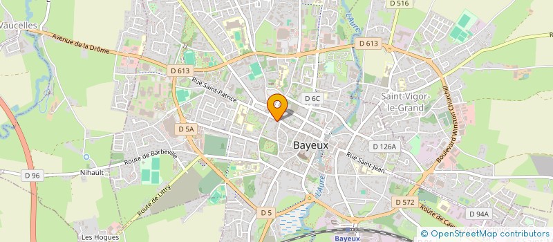 localisation de l'entreprise PLATEAU à BAYEUX