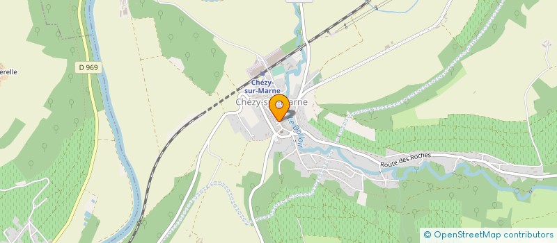 localisation de l'entreprise PLATEAU  CHEZY-SUR-MARNE