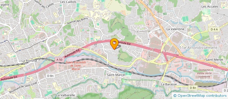 localisation de l'entreprise PLATEAU DE LA TOURETTE à MARSEILLE