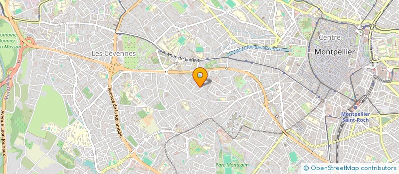 localisation de l'entreprise PLATEAU DES VIOLETTES à MONTPELLIER