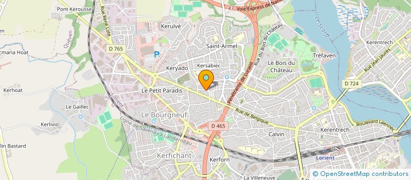 localisation de l'entreprise PLATEAU EN TOUTE LIBERTE  LORIENT