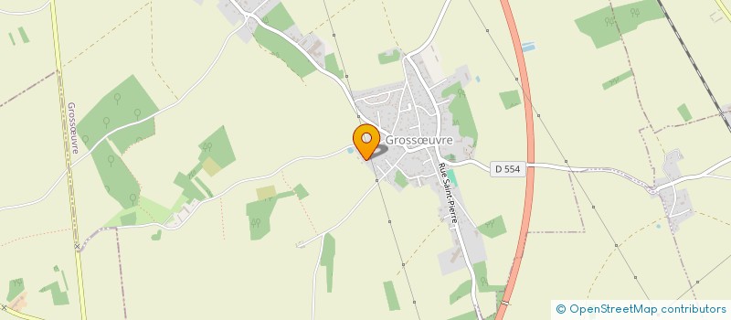 localisation de l'entreprise PLATEAU ET VALLEE  GROSSUVRE