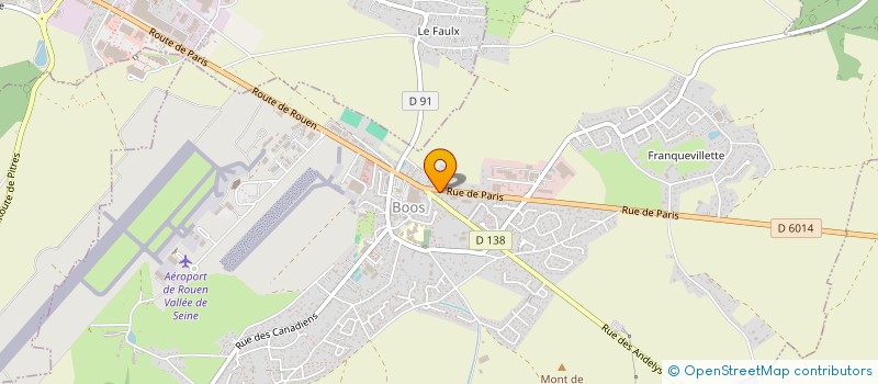 localisation de l'entreprise PLATEAU MEDICAL SERVICE  BOOS