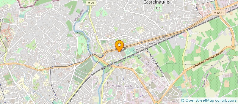 localisation de l'entreprise PLATEAU NEUF à CASTELNAU-LE-LEZ