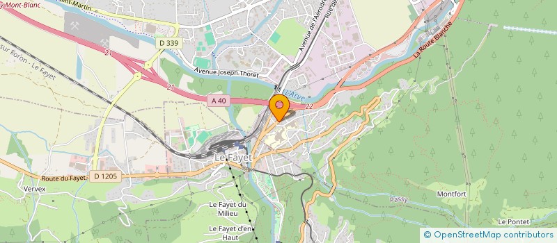 localisation de l'entreprise PLATEAUX à PASSY