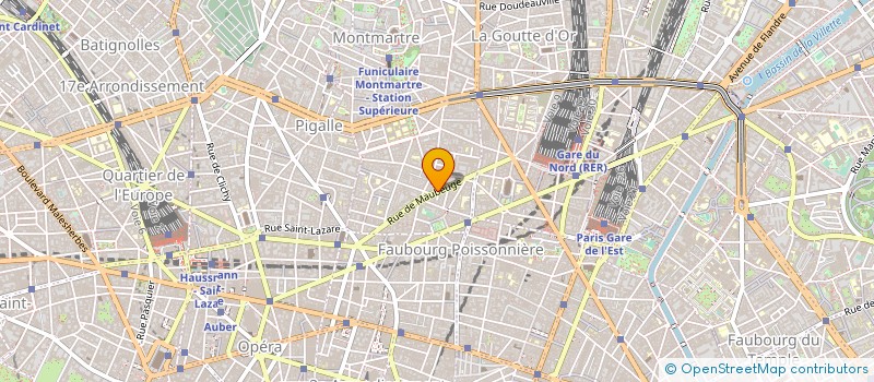 localisation de l'entreprise PLATEFORME 2000 à PARIS