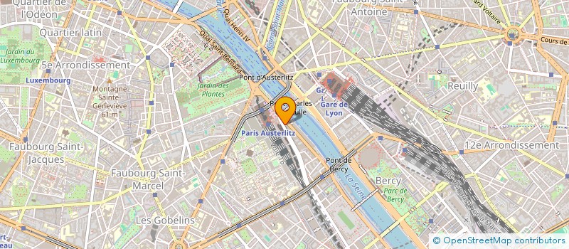 localisation de l'entreprise PLATEFORME AMENAGEMENT URBAIN  PARIS