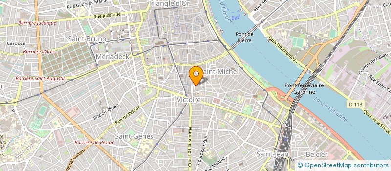 localisation de l'entreprise PLATEFORME ARTISTIQUE ET CULTURELLE  BORDEAUX