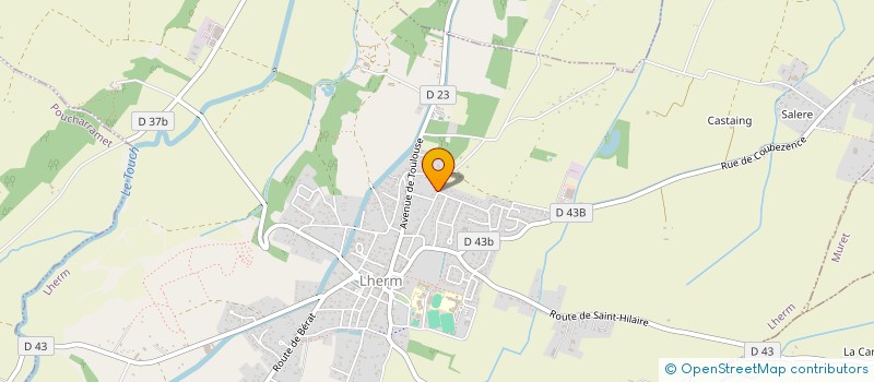 localisation de l'entreprise PLATEFORME ASSOCIAT.SERVICES SOUTIEN... à LHERM