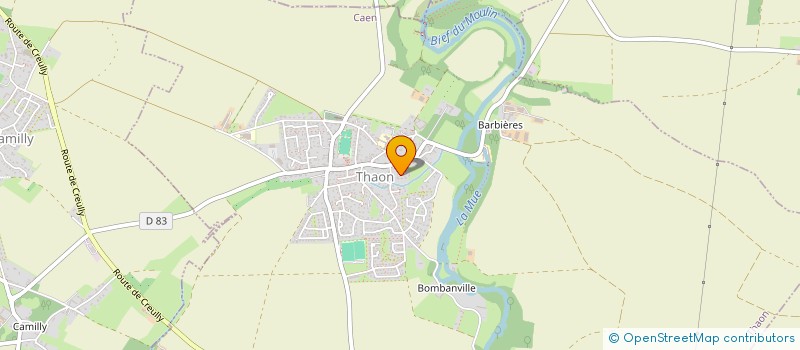 localisation de l'entreprise PLATEFORME-CENTRALES  THAON