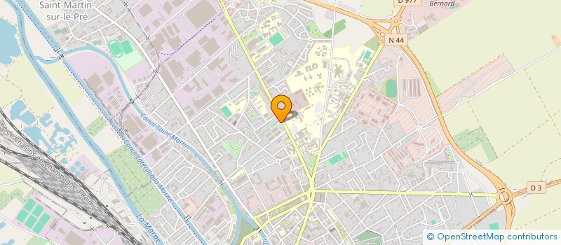 localisation de l'entreprise PLATEFORME D EDUCATION DU PATIENT  CHALONS-EN-CHAMPAGNE