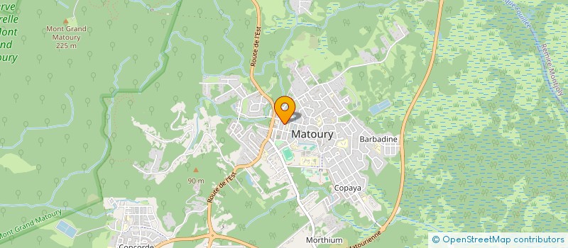 localisation de l'entreprise PLATEFORME D ENSEIGNEMENT UNIVERSITAIRE EN LIGNE  MATOURY