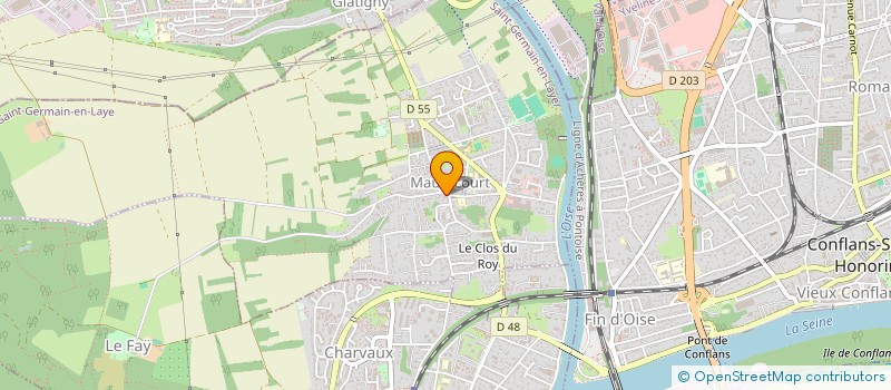 localisation de l'entreprise PLATEFORME DE COMPETENCES à MAURECOURT