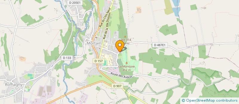 localisation de l'entreprise PLATEFORME DE SERVICE MEDICO-SOCIAL DU SUD-MANCHE à MORTAIN-BOCAGE