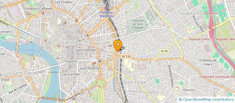 localisation de l'entreprise PLATEFORME DIFFUSION à TOULOUSE