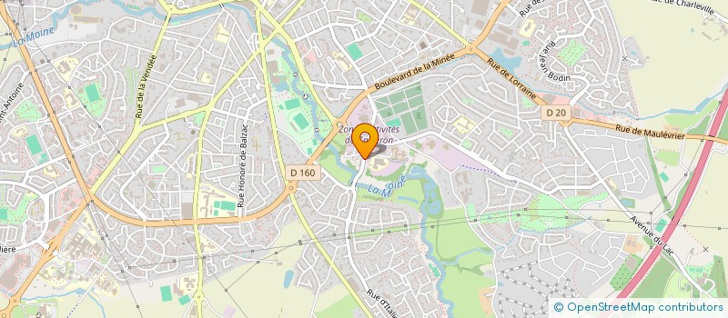 localisation de l'entreprise PLATEFORME EMODE à CHOLET