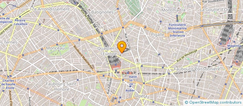 localisation de l'entreprise PLATEFORME FINANCE  PARIS