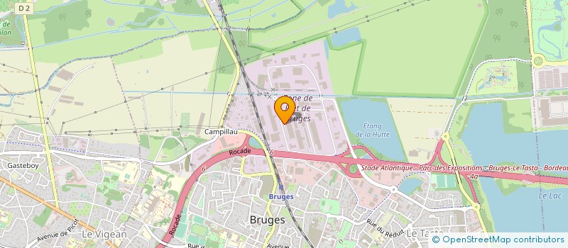 localisation de l'entreprise PLATEFORME FLO PALETTES à BRUGES