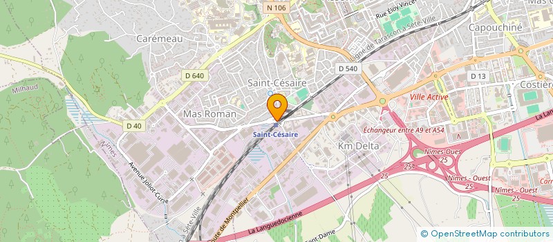 localisation de l'entreprise PLATEFORME INTERNATIONALE D'EQUIPEMENT à NIMES
