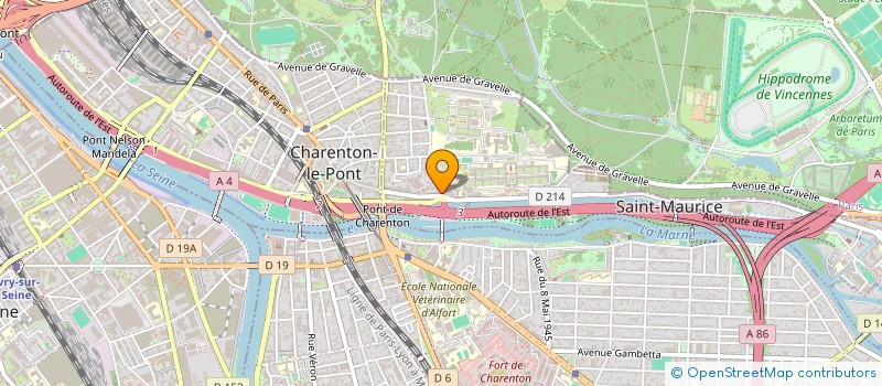 localisation de l'entreprise PLATEFORME NUMERIQUE DES COMMUNES DE FRANCE (PNCF) à SAINT-MAURICE