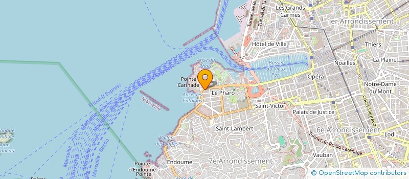 localisation de l'entreprise PLATEFORME PRESSE PRESTATIONS PUBLICITAIRES à MARSEILLE