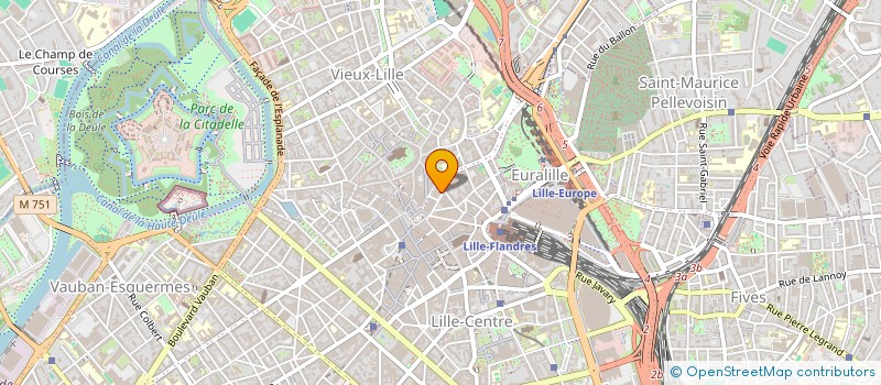localisation de l'entreprise PLATEFORME REGIONALE D'AVANCES REMBOURSABLES DES METIERS DE L'ARTISANAT à LILLE