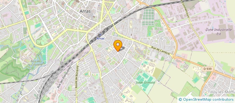 localisation de l'entreprise PLATEFORME SOLIDARITE AFRICAINE DYNAMIQUE à ARRAS