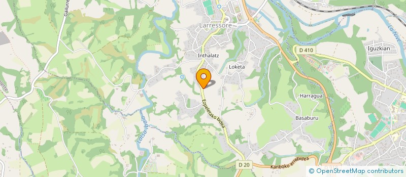 localisation de l'entreprise PLATERO  LARRESSORE