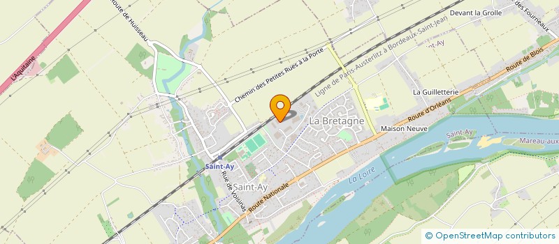 localisation de l'entreprise PLATFORM-PACKAGING à SAINT-AY