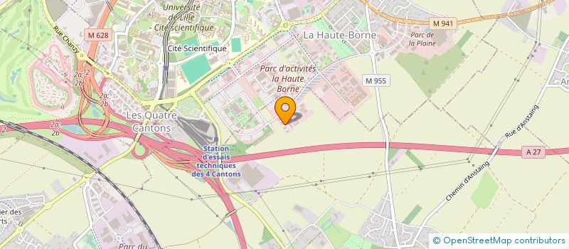 localisation de l'entreprise PLATFORM SCIENCE FRANCE  SAINGHIN-EN-MELANTOIS
