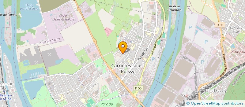 localisation de l'entreprise PLATFORMTOWER  CARRIERES-SOUS-POISSY