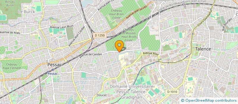 localisation de l'entreprise PLATHEM à PESSAC