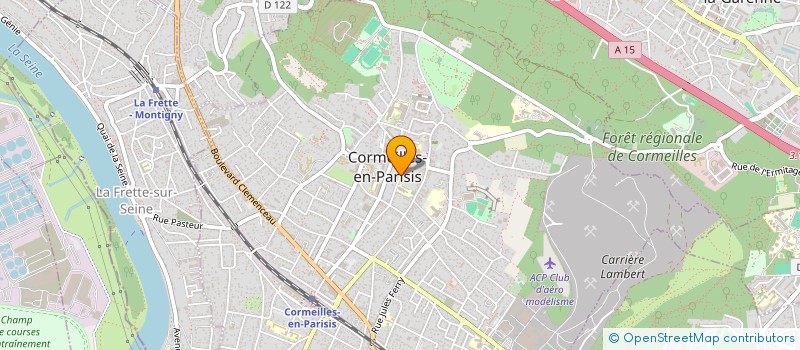 localisation de l'entreprise PLATIN  CORMEILLES EN PARISIS