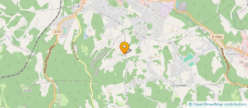 localisation de l'entreprise PLATINE  VITRAC