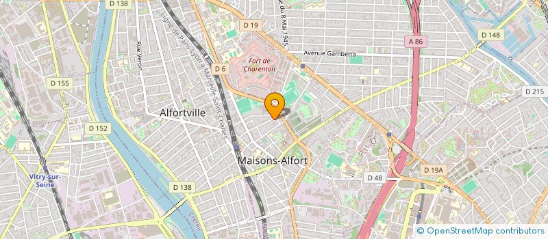 localisation de l'entreprise PLATINE PROD  MAISONS-ALFORT