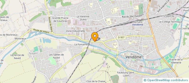 localisation de l'entreprise PLATINIUM  VENDOME