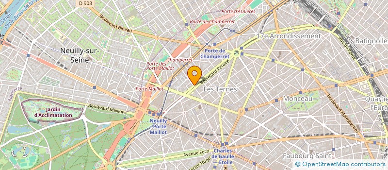 localisation de l'entreprise PLATINIUM AUTO à PARIS