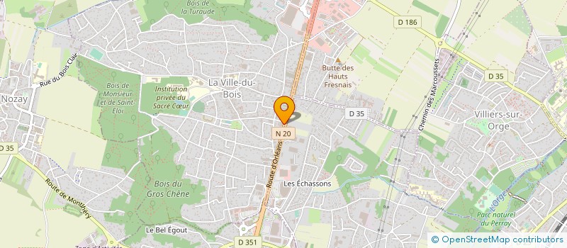 localisation de l'entreprise PLATINIUM CARS à LA VILLE-DU-BOIS