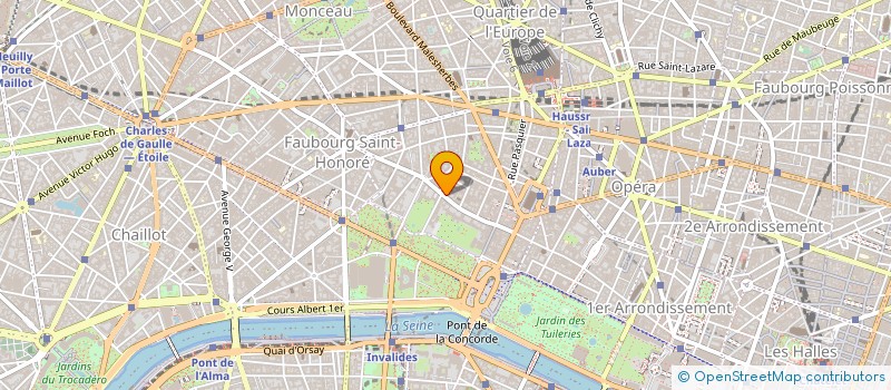 localisation de l'entreprise PLATINIUM & CO à PARIS