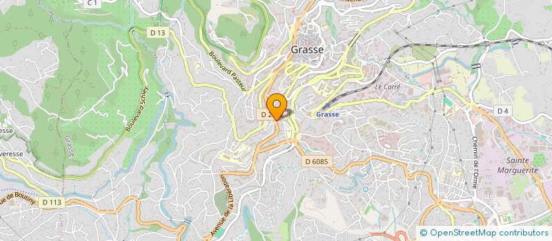 localisation de l'entreprise PLATINIUM EVENTS PRESTIGES SERVICES à GRASSE