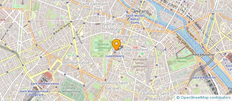 localisation de l'entreprise PLATINIUM INC  PARIS